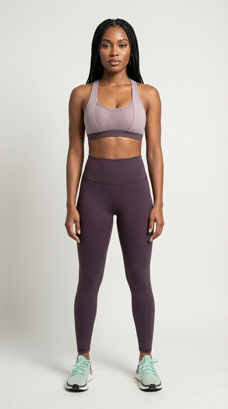 Women’s Wire-free Racerback Sport Bra - Image 4