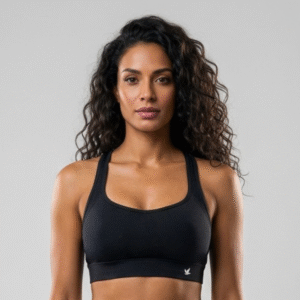 WOMEN'S WIRELESS AND SUPPORTIVE SPORTS BRA