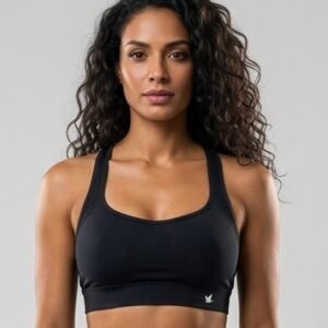 WOMEN'S WIRELESS AND SUPPORTIVE SPORTS BRA